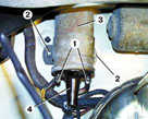 Снятие катушки зажигания (двигатель ЗМЗ-4062)