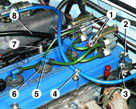 Снятие распределительных валов двигателя Волги ГАЗ-3110